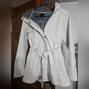 ZeroXposur Women's White Belted Trench Coat